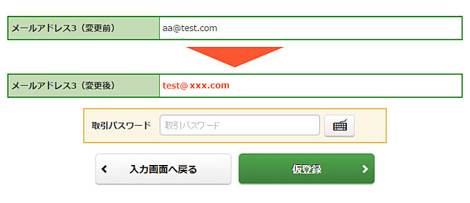 Eメール通知サービスの画像です。